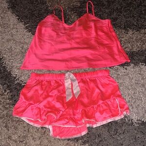 VS Chemise set top L bottom M good cond